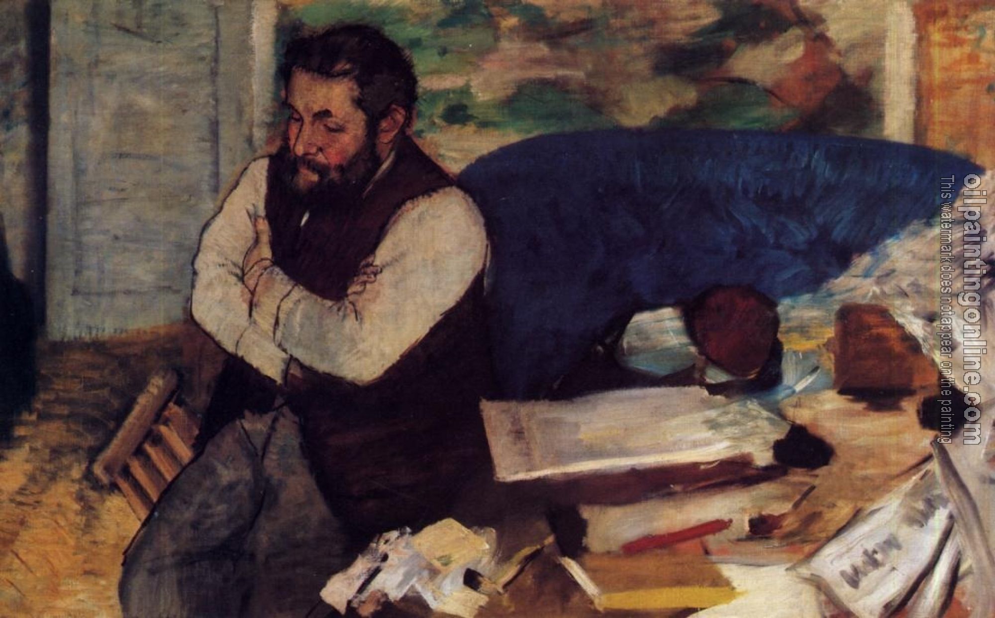 Degas, Edgar - Diego Martelli